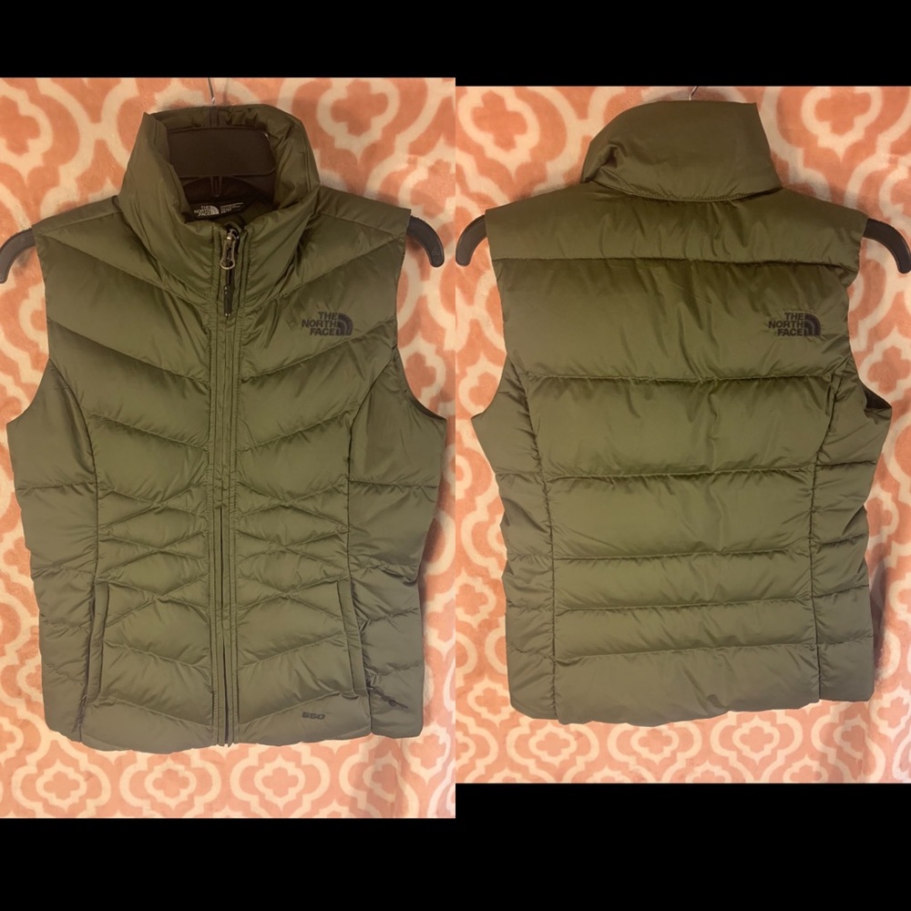 The North Face Army Green Vest